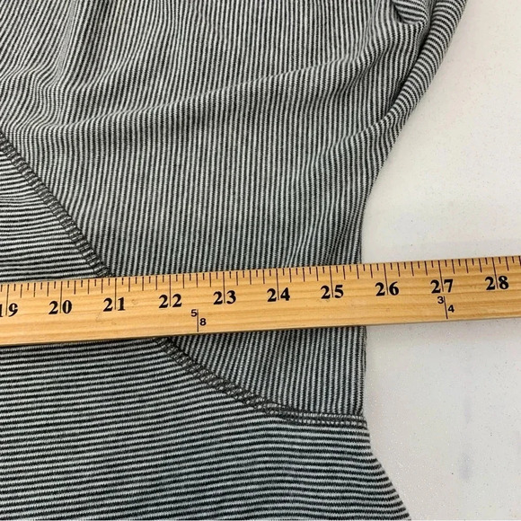 Calvin Klein Performance Blouse Top Woman 1X Stripe Raglan Long Sleeve Quick Dry - Picture 9 of 10